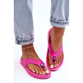 Flip Flops för kvinnor Fuchsia Bellitta rosa 1