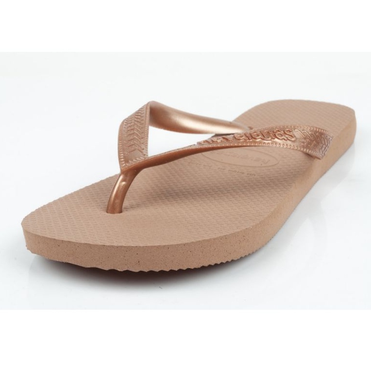 Havaianas flipflops i roséguld gyllene 1