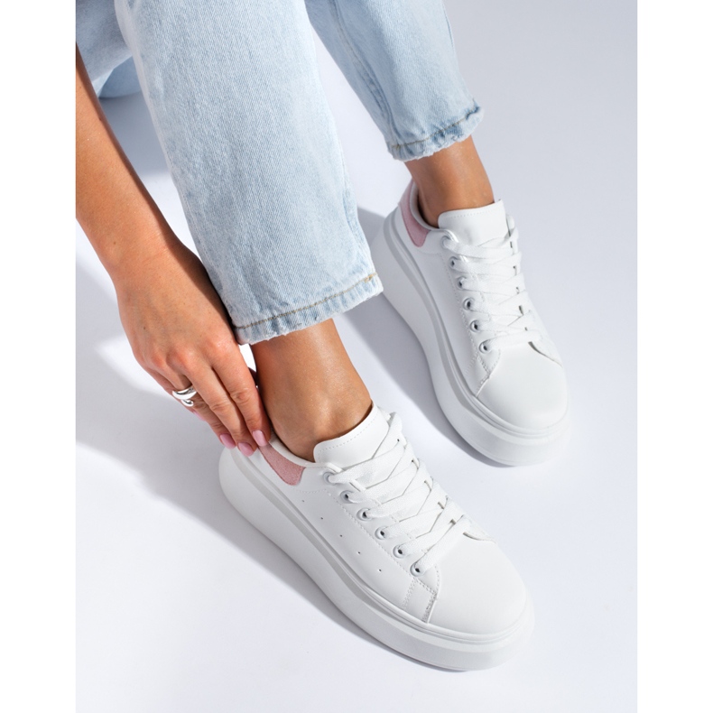 Shelovet vita sportskor för kvinnor 1