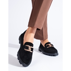 Svarta mockaboots med kedja från Shelovet 1