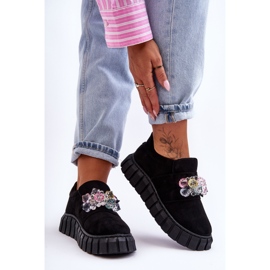 PS1 Fashionabla Slip-On sportskor med svart Desire dekoration 1