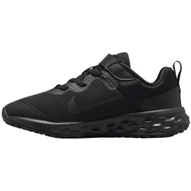 Nike Revolution 6 Jr DD1095 001 skor svart 2