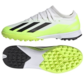 Adidas X Crazyfast.3 Tf Jr IE1568 fotbollsskor vit vit 1