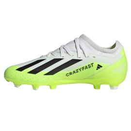Skor adidas X CRAZYFAST.3 Fg Jr ID9352 vit vit 1