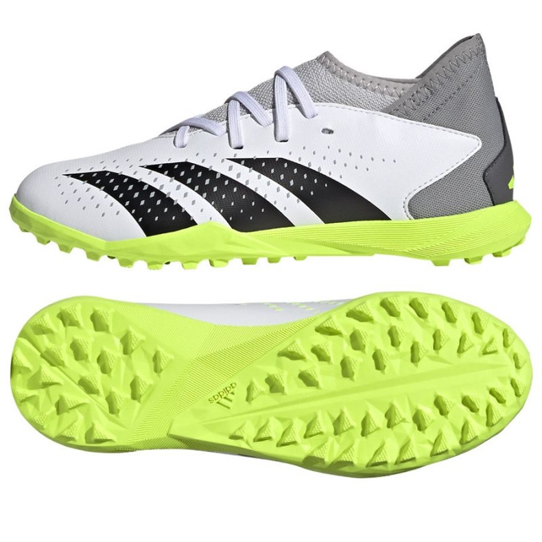 Adidas Predator Accuracy.3 Tf Jr IE9450 skor vit vit 1