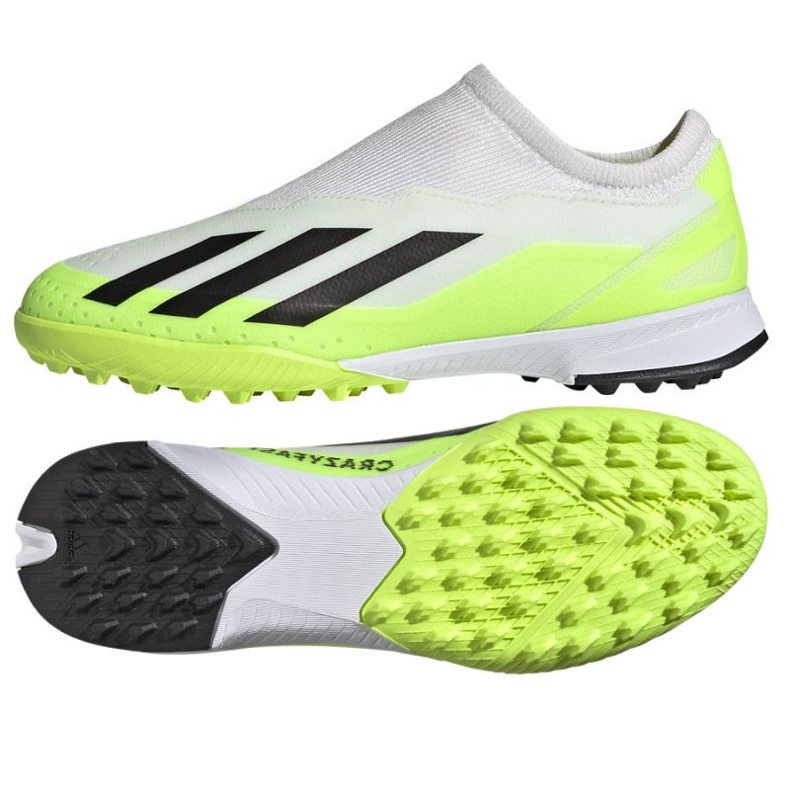 Skor adidas X CRAZYFAST.3 Ll Tf Jr IE1499 vit vit 1