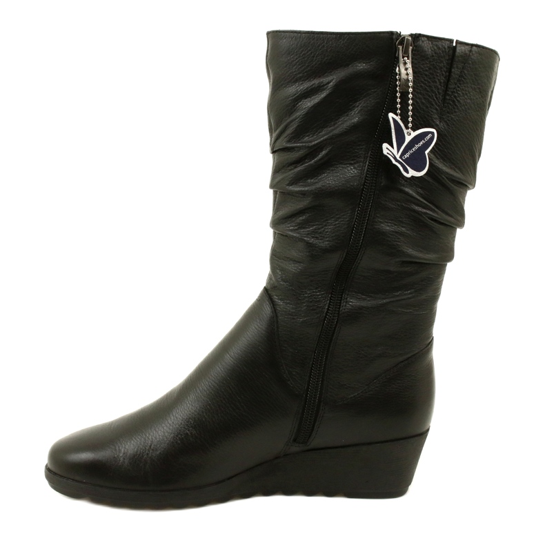 Caprice Walking On Air korta wedge boots 25417-41 022 svarta 1