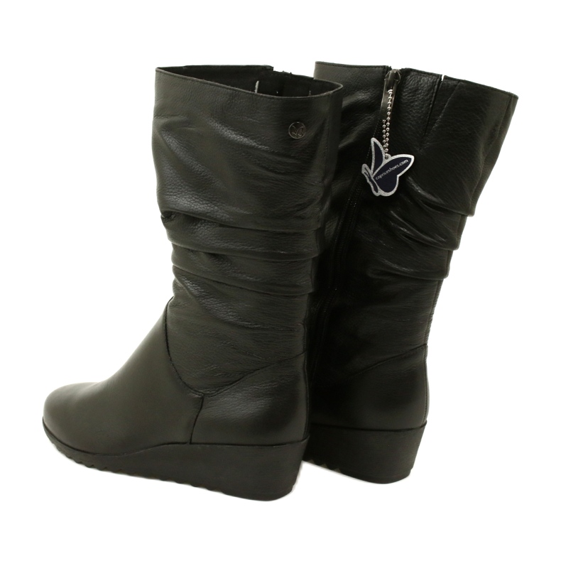 Caprice Walking On Air korta wedge boots 25417-41 022 svarta 3