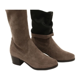 Kaféstretchstövlar för dam Caprice 25506-41 306 brun 6