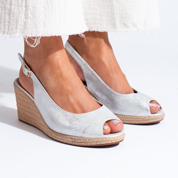 W. Potocki Eleganta silversandaler från Potocki silver- 1