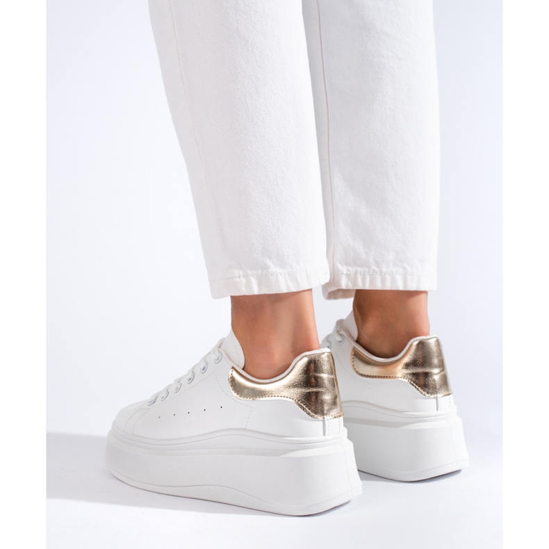 Shelovet vita sportskor för kvinnor 2