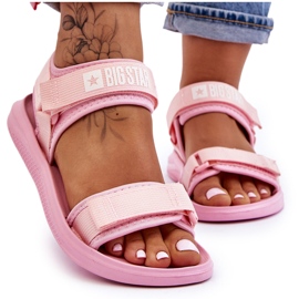 Damsportsandaler Big Star LL274729 Rosa 6