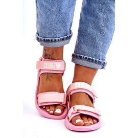 Damsportsandaler Big Star LL274729 Rosa 3