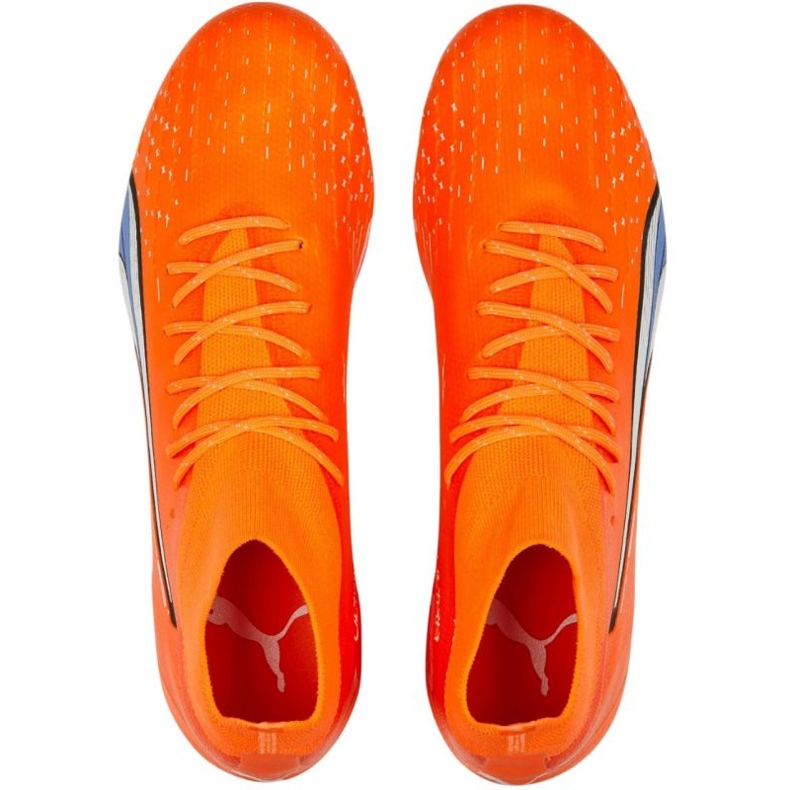 Puma Ultra Pro FG/AG M 107240 01 fotbollsskor orange apelsiner och röda 2