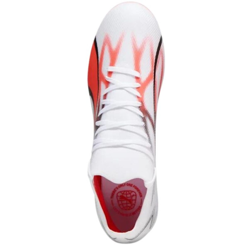 Puma Ultra Match FG/AG M 107347 01 fotbollsskor vit vit 1
