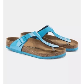 Birkenstock Gizeh Bs W 1024003 tofflor blå 2
