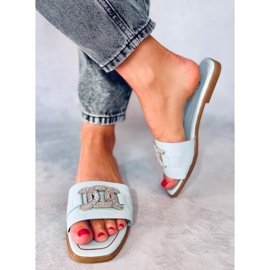 Mille Blue cubic zirconia diabilder blå 1