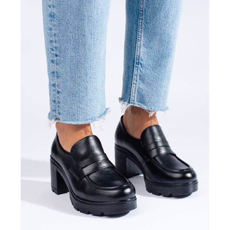 W. Potocki Svarta högklackade skor från Potocki 1