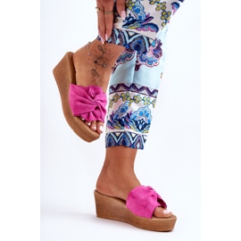 Kvinnors wedge slides Rosa Calama 1