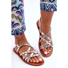 Damsandaler Silver Alemona 1