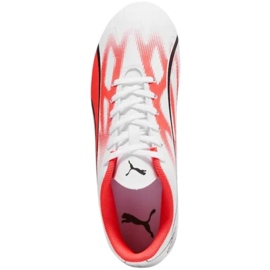 Puma Ultra Play FG/AG Jr 107530 01 fotbollsskor vit vit 1