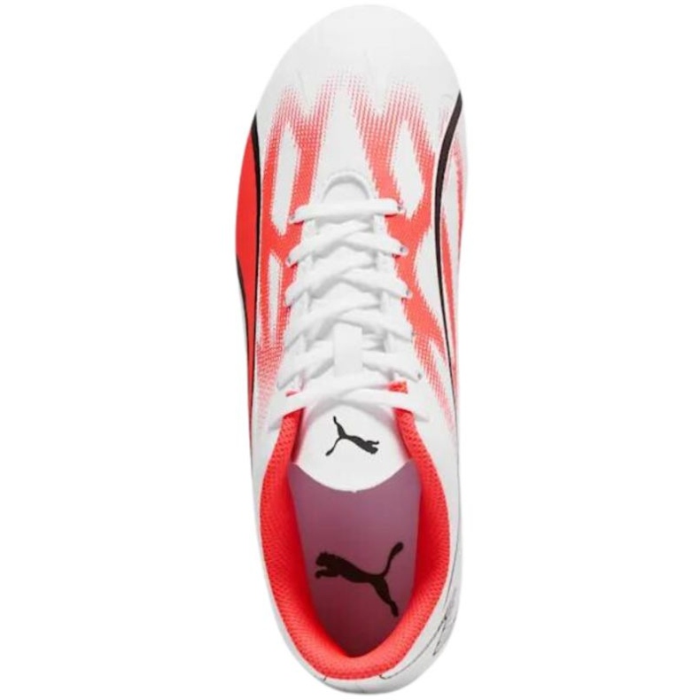 Puma Ultra Play FG/AG Jr 107530 01 fotbollsskor vit vit 1