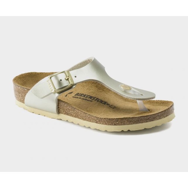 Birkenstock Gizeh Bs Jr 1015592 tofflor gul 1