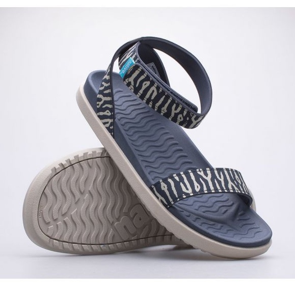 Native Juliet Print Sandaler W 61309801-8983 blå 1