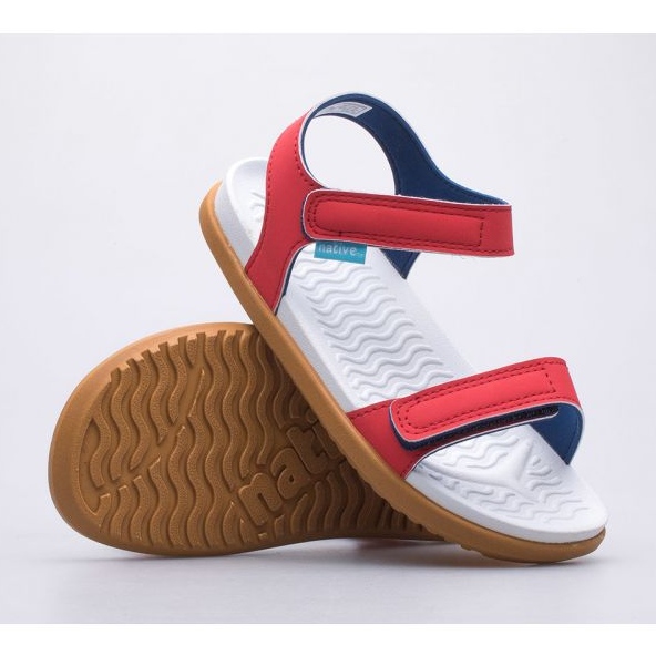 Native Infödda Charley Child Jr-sandaler 63109100-6409 röd 1