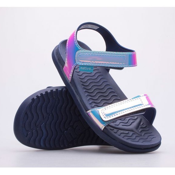 Native Infödda Charley Hologram Child Jr Sandaler 63109143-8633 silver- 1