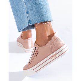 Big Star KK274016 sneakers för kvinnor rosa 1