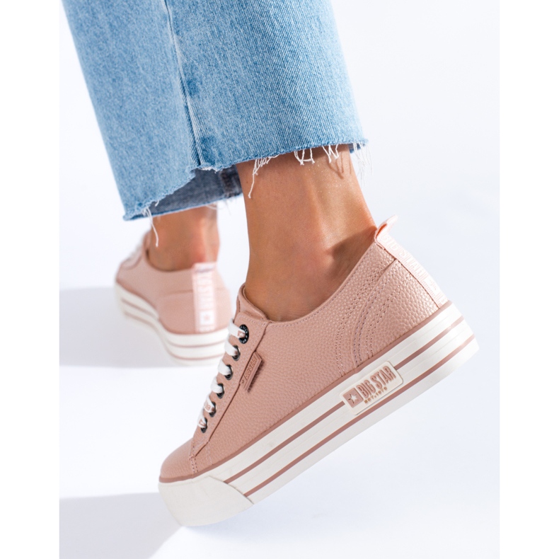 Big Star KK274016 sneakers för kvinnor rosa 1