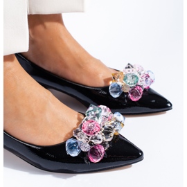 Shelovet dampumps med låga klackar svart 1