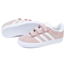 Skor adidas Gazelle Cf I Jr AH2229 rosa 1