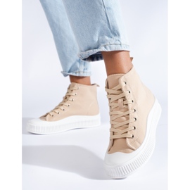 Seastar Höga Casual Sneakers beige 2
