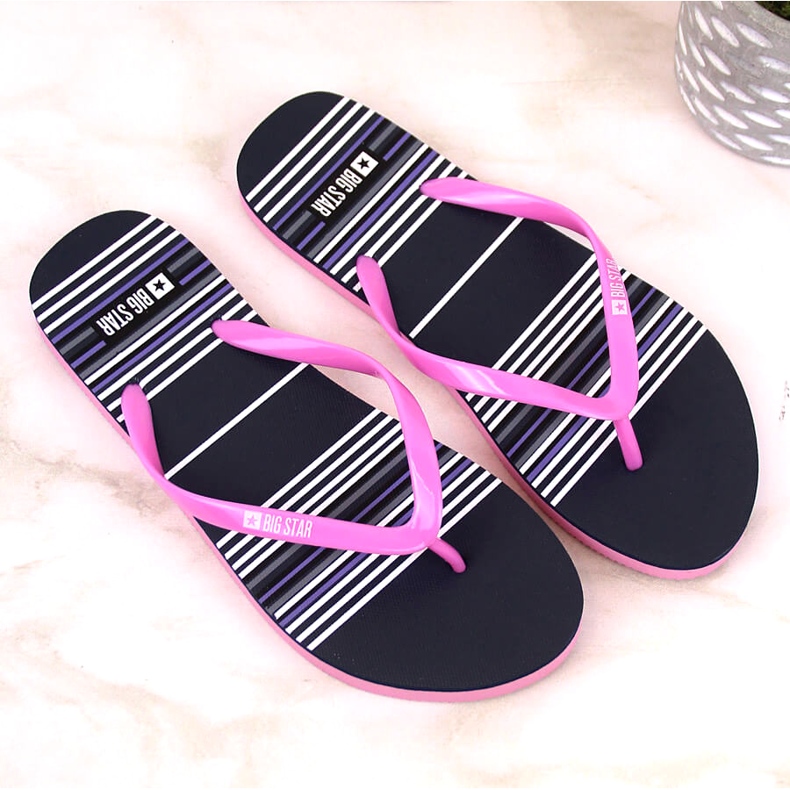 Platta flipflops Big Star W JJ274A352 rosa 4