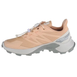 Salomon Supercross Blast W 412884 löparskor beige 1