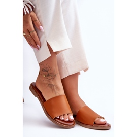 Camel Aphrodite Klassiska tofflor för kvinnor brun 2