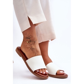 Klassiska damsandaler Vit Aphrodite 2