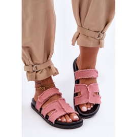 Kvinnors kardborretygtofflor Rosa Lamirose 2