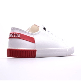 Dam Sneakers Big Star White FF274174 vit 4