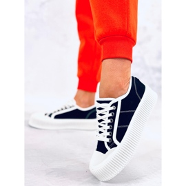 Damsneakers på Dors Black-plattformen svart 1