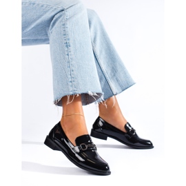 SHELOVET Eleganta loafers svart 1
