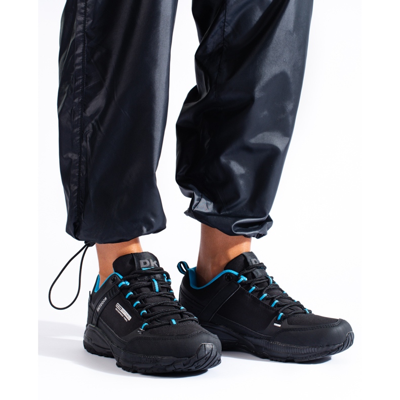 Kvinnors utomhusvandringsskor DK svart och blå 1