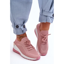 PG1 Tyg Slip-On Sportskor Rosa Visconti Wedge 1