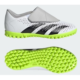 Adidas Predator Accuracy.4 Vel Tf Jr IE9435 skor vit vit 1