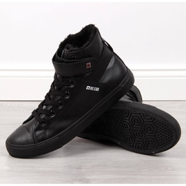 Isolerade svarta sneakers för män Big Star Y174020F 2