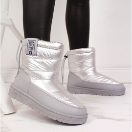 Big Star II274118 silverisolerade snöstövlar silver- 2