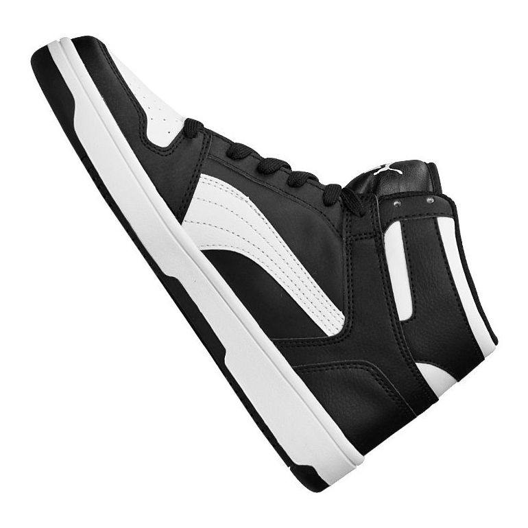 Puma Rebound LayUp Sneakers Jr 370486 01 svart 1