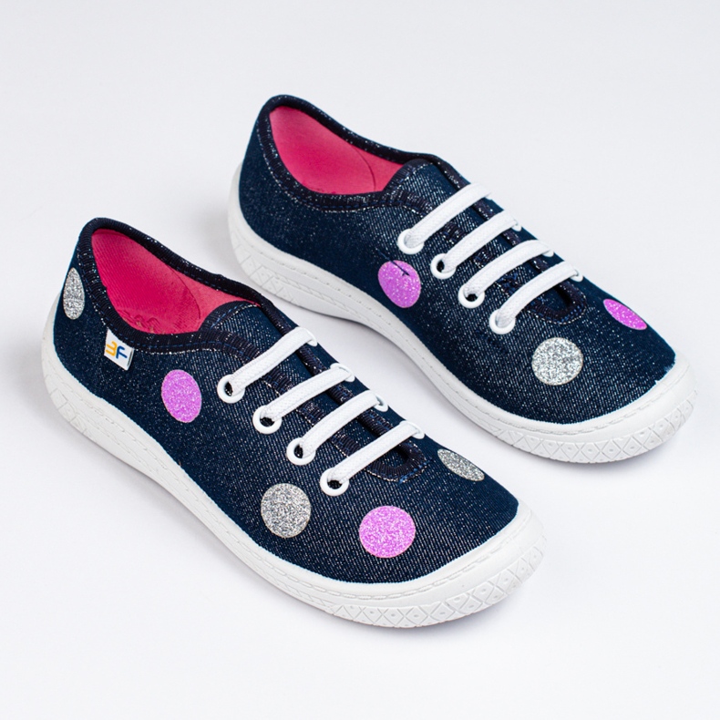 Shelovet gråa barnslip-on sneakers mångfärgad 1